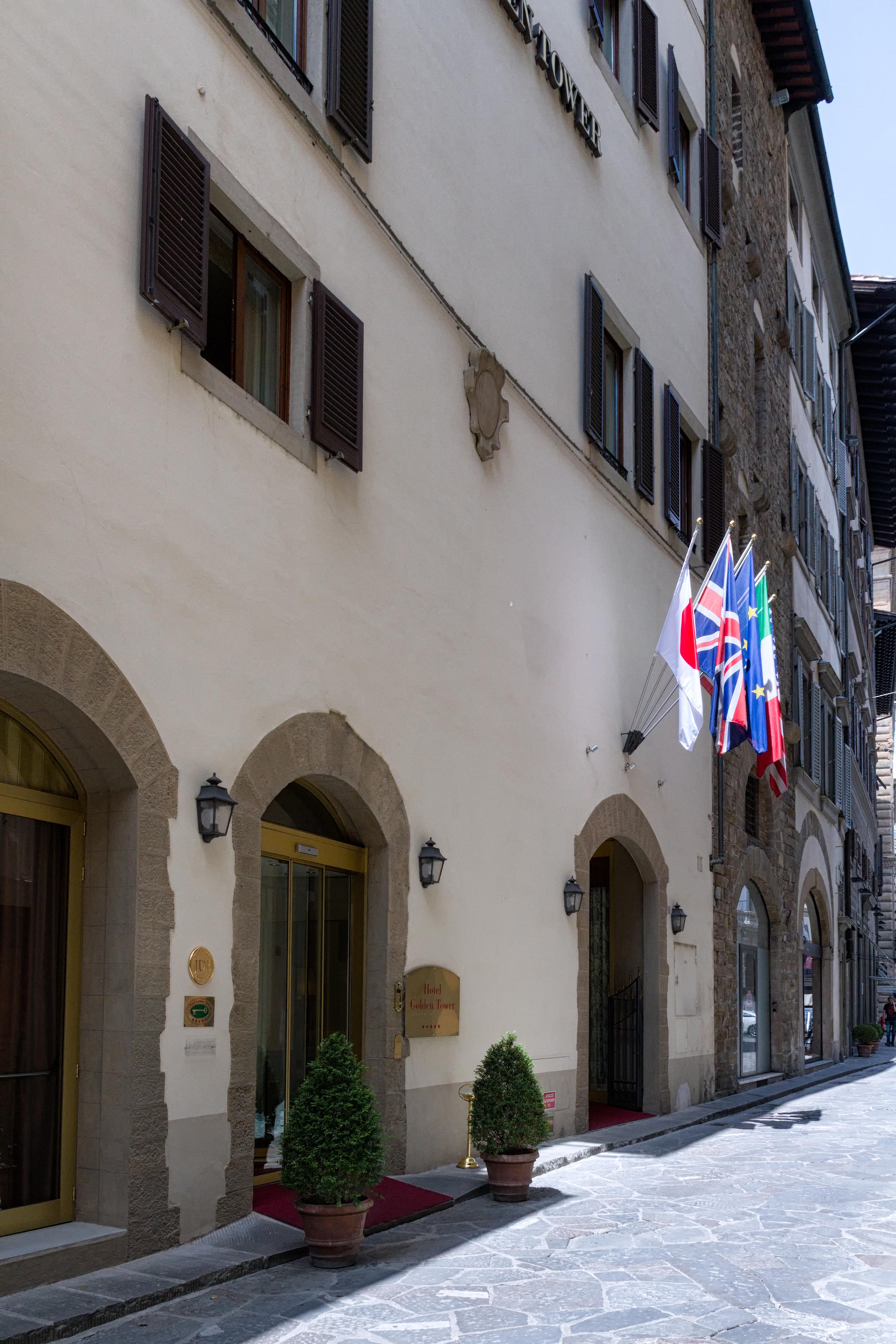 Golden Tower Hotel & Spa Florenz Exterior foto
